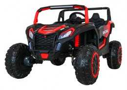 Buggy ATV Racing dla 2 dzieci Czerwony + Napęd 4x4 + Pilot + Wolny Start + MP3 LED