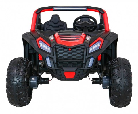 Buggy ATV Racing dla 2 dzieci Czerwony + Napęd 4x4 + Pilot + Wolny Start + MP3 LED