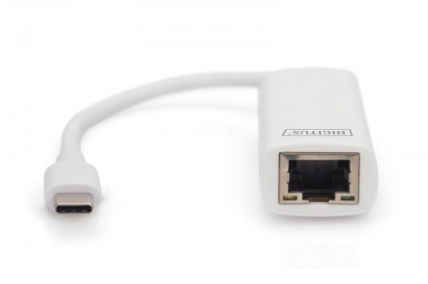 Karta sieciowa przewodowa USB 3.0 Typ C do Gigabit Ethernet 10/100/1000Mbps Digitus