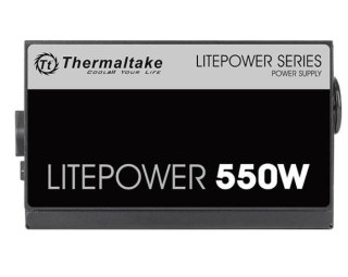 Litepower II Black 550W (Active PFC, 2xPEG, 120mm, Single Rail) Thermaltake