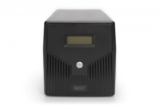 Zasilacz awaryjny UPS Line-Ineractive LCD, 1500VA/900W, 2x12V/9Ah, AVR, 4xSCHUKO, USB, RS232, RJ45 Digitus