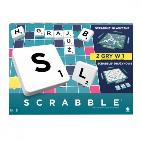 Gra Scrabble 2w1 Mattel