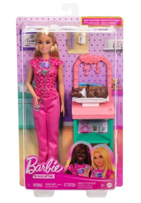 Lalka Barbie Lekarz Pediatra Mattel