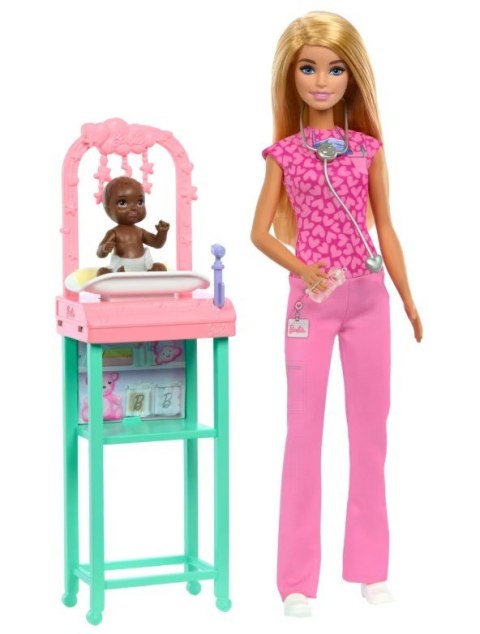 Lalka Barbie Lekarz Pediatra Mattel