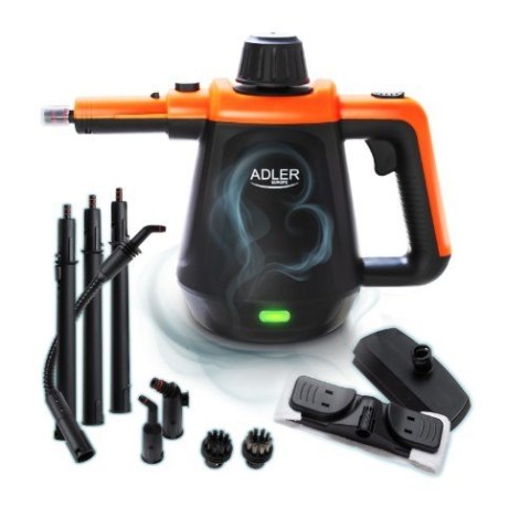 Czyścik parowy z zestawem końcówek AD 7038bo Adler