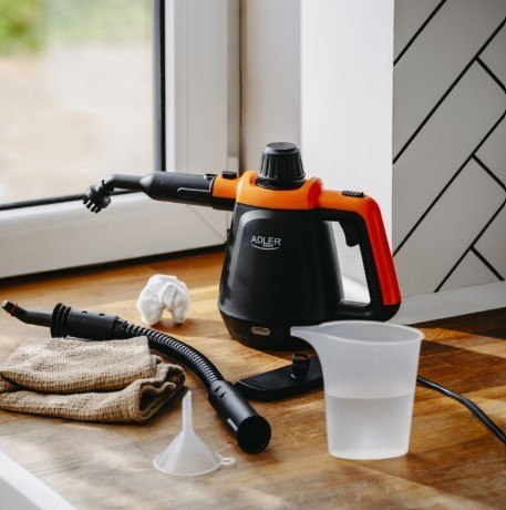 Czyścik parowy z zestawem końcówek AD 7038bo Adler