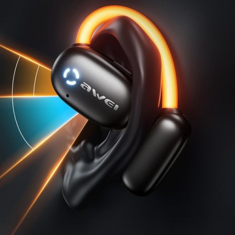 Słuchawki bluetooth 5.4 TZ13 ANC Spinner czarne AWEI