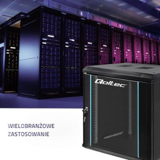 Szafa RACK 19 cali | 12U | 600 x 635 x 450 Qoltec