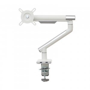 Uchwyt biurkowy gazowy do 1 monitora LED/LCD 17-32" L-19GD 2-9kg 2xUSB 3.0 Premium Aluminiowy ART