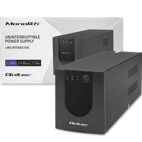 Zasilacz awaryjny UPS | Monolith | 2000VA | 1200W Qoltec