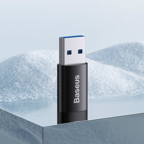 Przejściówka adapter Ingenuity Series z USB 3.1 OTG do USB-C - czarny BASEUS