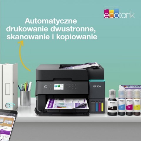 Urządzenie wielofunkcyjne L6370 ITS A4/35ppm/W(LAN)/ADF2Scopy/czarna/100k Epson