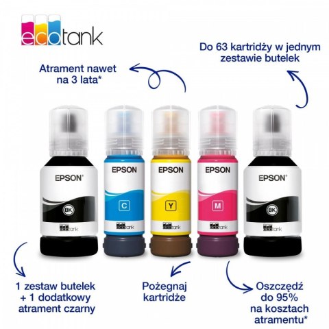 Urządzenie wielofunkcyjne L6376 ITS białe A4/35ppm/W(LAN)/ADF2Scopy/100k Epson