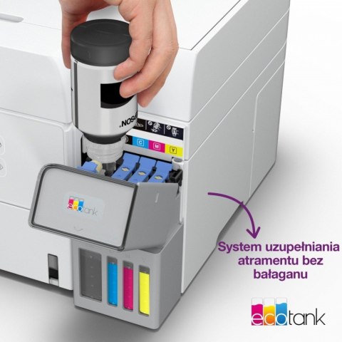 Urządzenie wielofunkcyjne L6376 ITS białe A4/35ppm/W(LAN)/ADF2Scopy/100k Epson