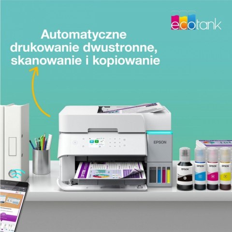 Urządzenie wielofunkcyjne L6376 ITS białe A4/35ppm/W(LAN)/ADF2Scopy/100k Epson