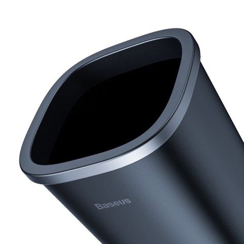 Mini kosz na śmieci do biura lub samochodu montowany w uchwycie na kubek - czarny BASEUS