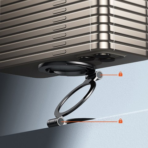 Uchwyt samochodowy na telefon MagPro II z MagSafe na deskę rodzielczą - czarny BASEUS