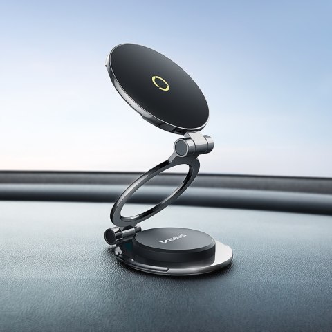 Uchwyt samochodowy na telefon MagPro II z MagSafe na deskę rodzielczą - czarny BASEUS