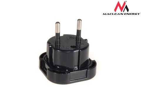 Przejściówka adapter EU na UK MCE72 Czarna Maclean