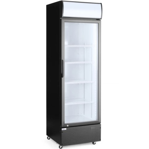 Witryna szafa chłodnicza z podświetlanym panelem reklamowym 360L ARKTIC