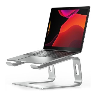 AluBench Aluminiowa podstawka do laptopa Srebrna CRONG