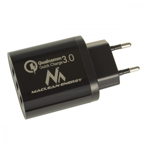 Ładowarka sieciowa QC 3xUSB MCE479B Maclean