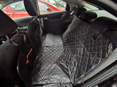 Mata dla psa do samochodu na siedzenie wodoodporna czarna Kik Sp. z o. o. Sp. k.