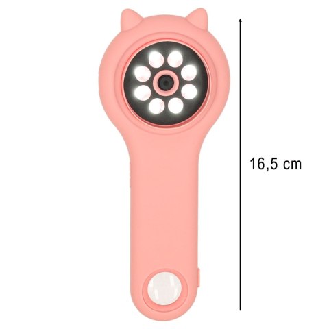 Mikroskop optyczny lupa cyfrowa 500x 2Mpx różowy Kik Sp. z o. o. Sp. k.