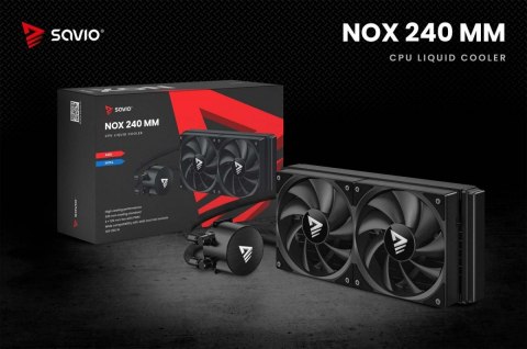 Chłodzenie wodne NOX 240 mm Savio