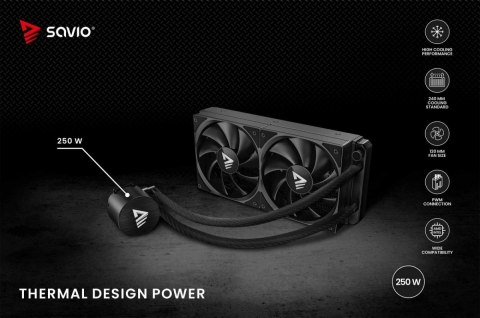 Chłodzenie wodne NOX 240 mm Savio