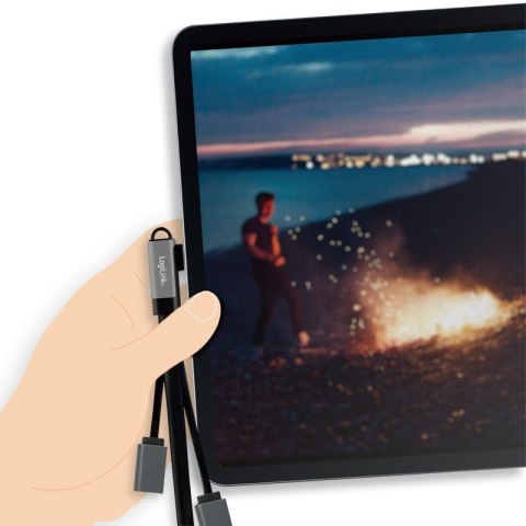 Hub USB 3.2, USB-C/M 90, do 3xUSB-A/F, 0.15m LogiLink