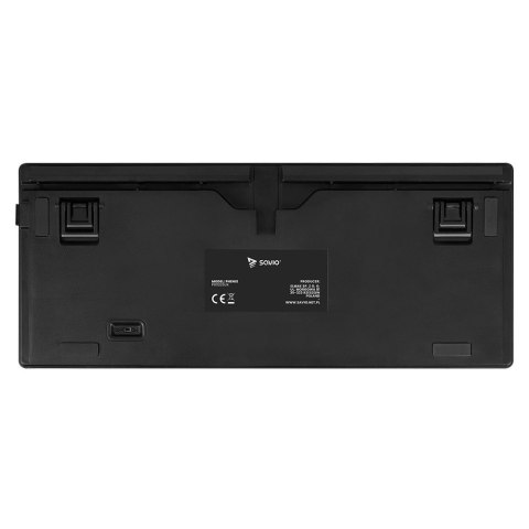 Klawiatura mechaniczna bezprzewodowa PHENIX, Gateron Yellow Pro, Pudding Savio