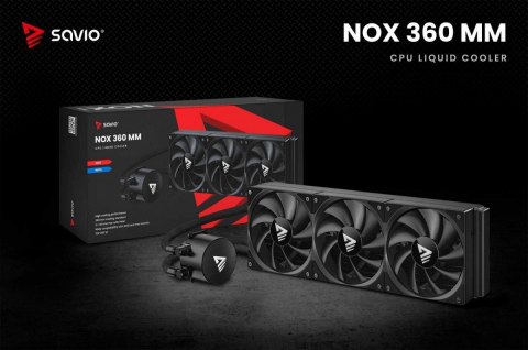 Chłodzenie wodne NOX 360 mm Savio