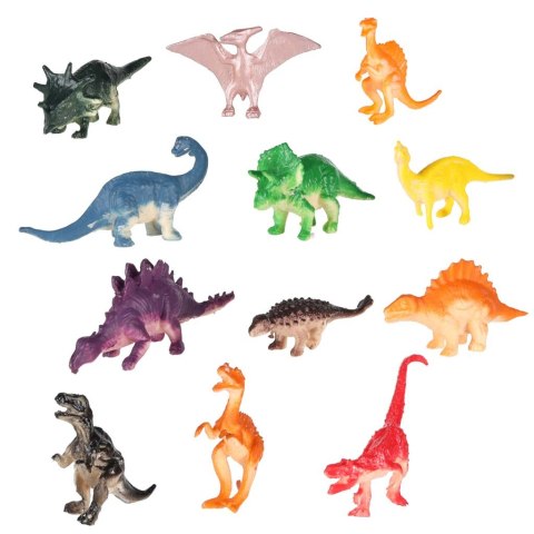 Dinozaury wykopaliska jajka dinozaura figurki zestaw archeologiczny 12 jajek Kik Sp. z o. o. Sp. k.