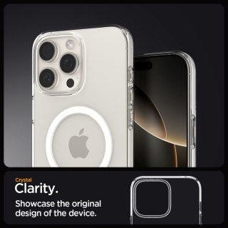 Etui pokrowiec na iPhone 16 Pro Liquid Crystal Mag MagSafe - przezroczyste SPIGEN