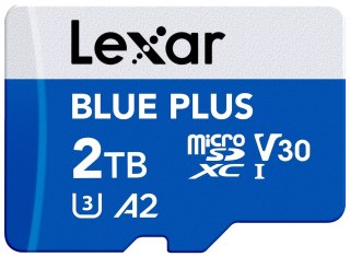 Karta pamięci microSD 2TB C10 A2 U3 V30 170MB/s Blue Plus Lexar