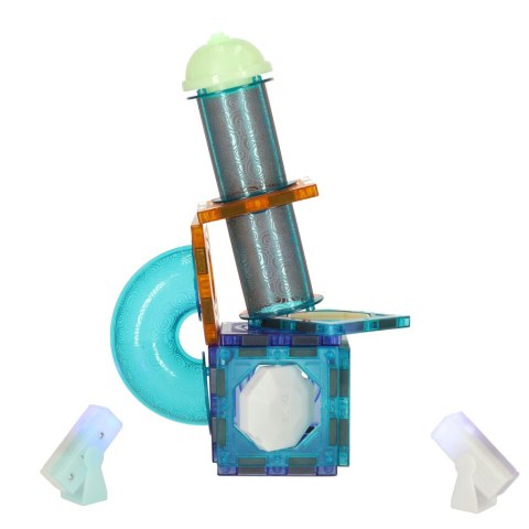 Klocki magnetyczne konstrukcyjne marble tor kulkowy świecący 49 elementów Kik Sp. z o. o. Sp. k.