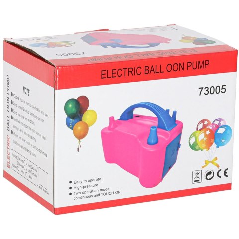 Pompka do balonów elektryczna mocna na 2 balony 2 dysze pompujące Kik Sp. z o. o. Sp. k.