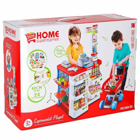 Sklep dla dzieci supermarket stragan wózek na zakupy akcesoria Kik Sp. z o. o. Sp. k.