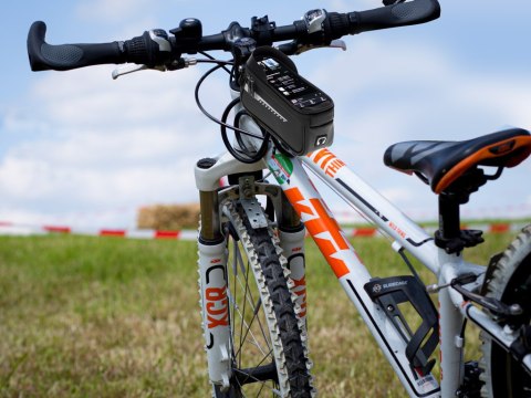 Torba rowerowa sakwa wodoodporna uchwyt na telefon Kik Sp. z o. o. Sp. k.