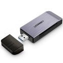 Czytnik kart pamięci SD / micro SD / CF / MS wtyczka USB 3.0 - szary UGREEN