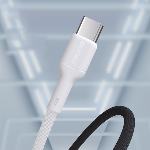 Kabel przewód USB-A - USB-C 5A 1m - biały DUDAO