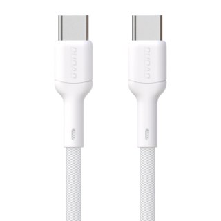 Kabel przewód USB-C 65W 1m - biały DUDAO