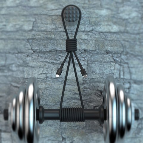 Kabel przewód USB-C PD 240W 1.2m - czarny DUDAO