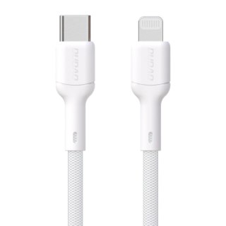 Kabel przewód USB-C - iPhone Lightning 30W 2m - biały DUDAO