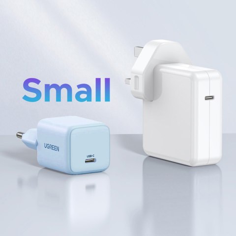 Ładowarka sieciowa X512 GaN USB-C 20W - niebieska UGREEN