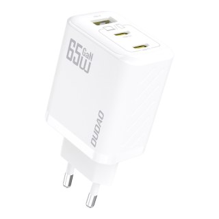 Ładowarka sieciowa A29 GaN USB-C USB-A 65W - biała DUDAO