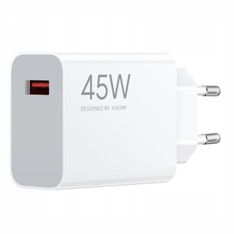 Ładowarka sieciowa TurboCharge USB-A 45W - biała XIAOMI