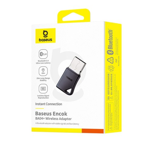Adapter bluetooth 5.4 do 5 urządzeń 20m BASEUS