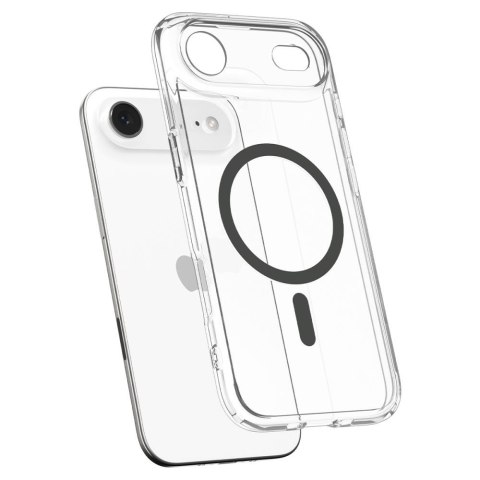 Etui ochronne case na iPhone 17 Air Ultra Hybrid MagSafe - przezroczysto-szare SPIGEN